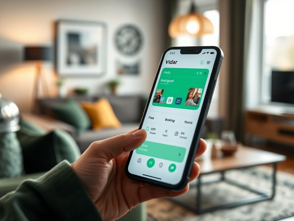 Vidar phone booking app